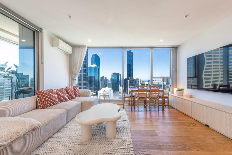 Sky-High Serenity at The Fifth Apartment in Melbourne