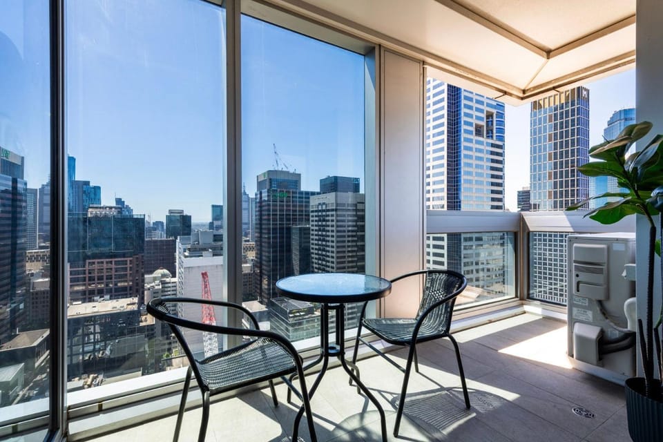 Sky-High Serenity at The Fifth Apartment in Melbourne