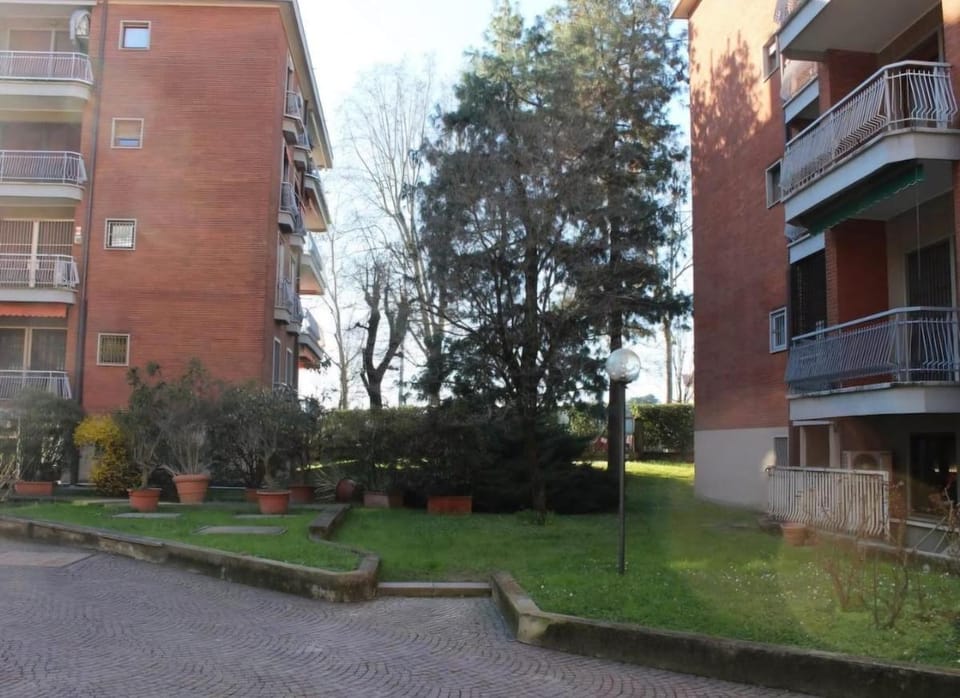 Property building, Garden view