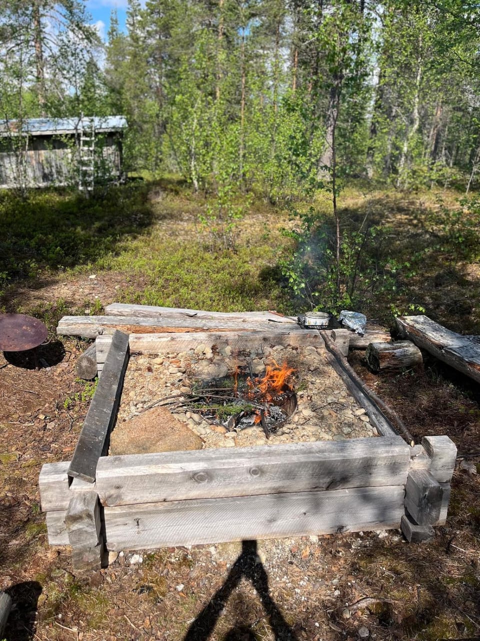 Cabin in the woods Cabin in Norrbotten County, Sweden