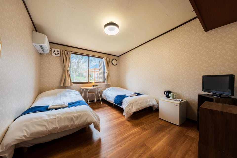 Bed, TV and multimedia, View (from property/room), View (from property/room), Photo of the whole room, Bedroom, towels