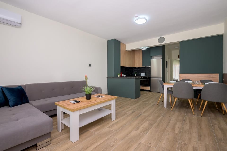 Living room, Photo of the whole room, kitchen, air conditioner