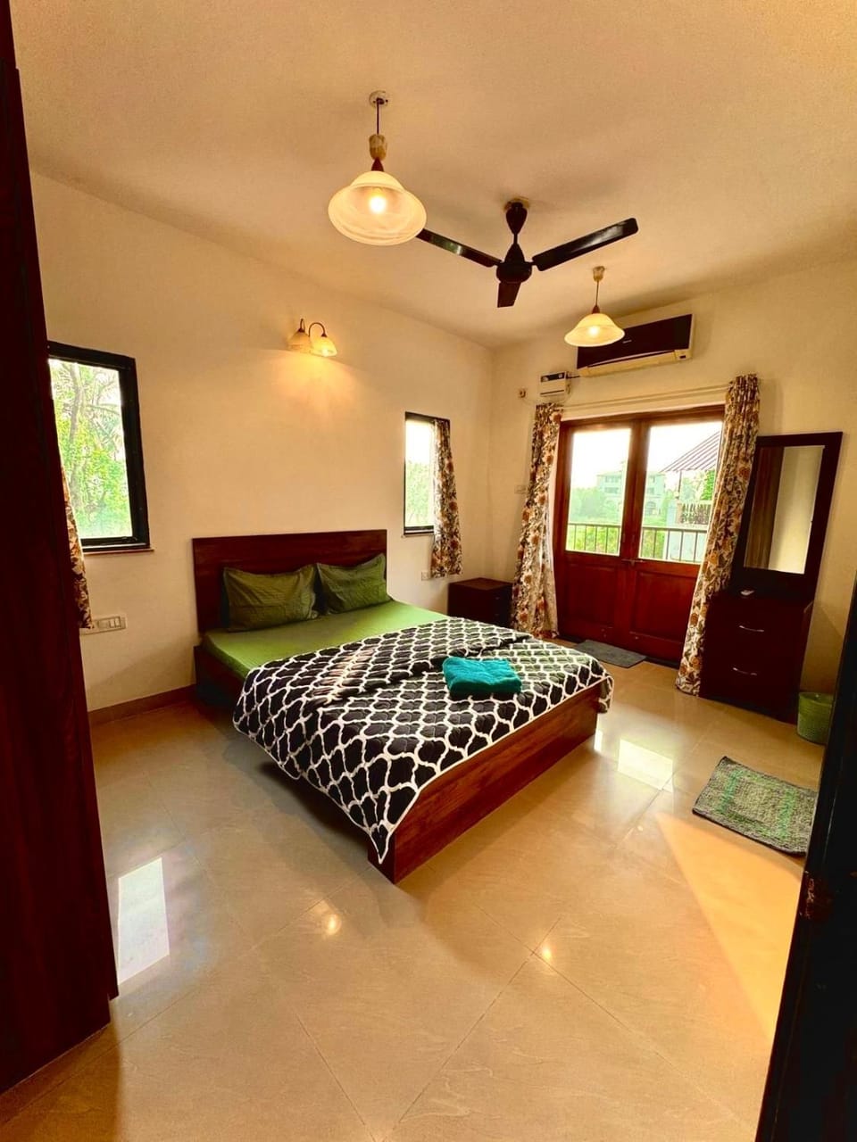 Sky Serein Farm view, Pool, 10mins to Baga Apartment in Goa, India