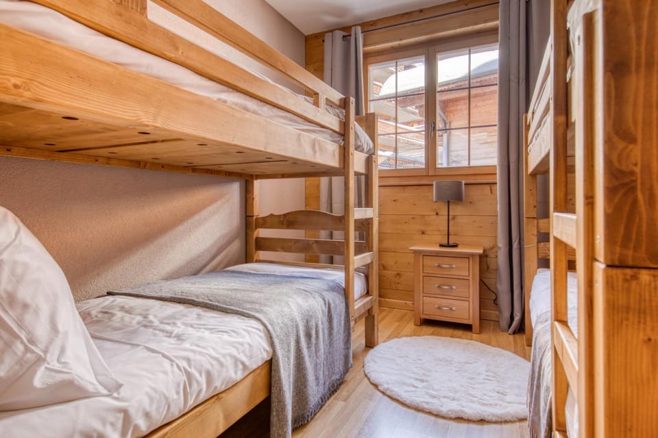 Ski-in Ski-out with Chimney and view Apartment in Haute-Savoie