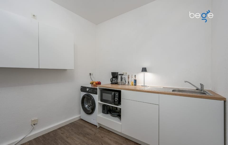 Kitchen or kitchenette, stove, kitchen