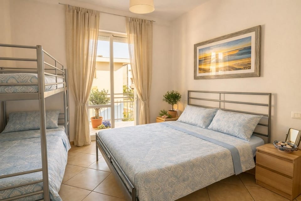 Natural landscape, Bedroom, Time of day
