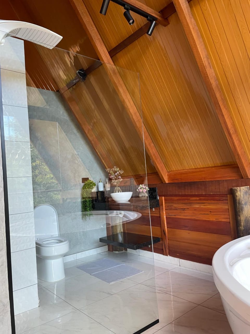 Hidromassagem com vista e café da manhã próximo ao centro Chalet in State of São Paulo
