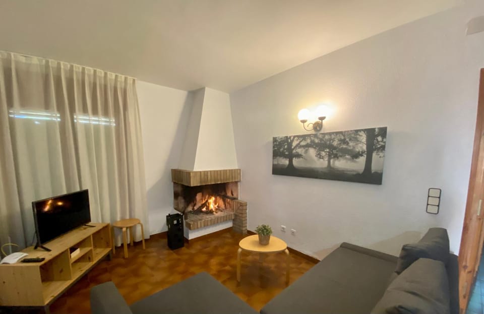 TV and multimedia, Living room, fireplace