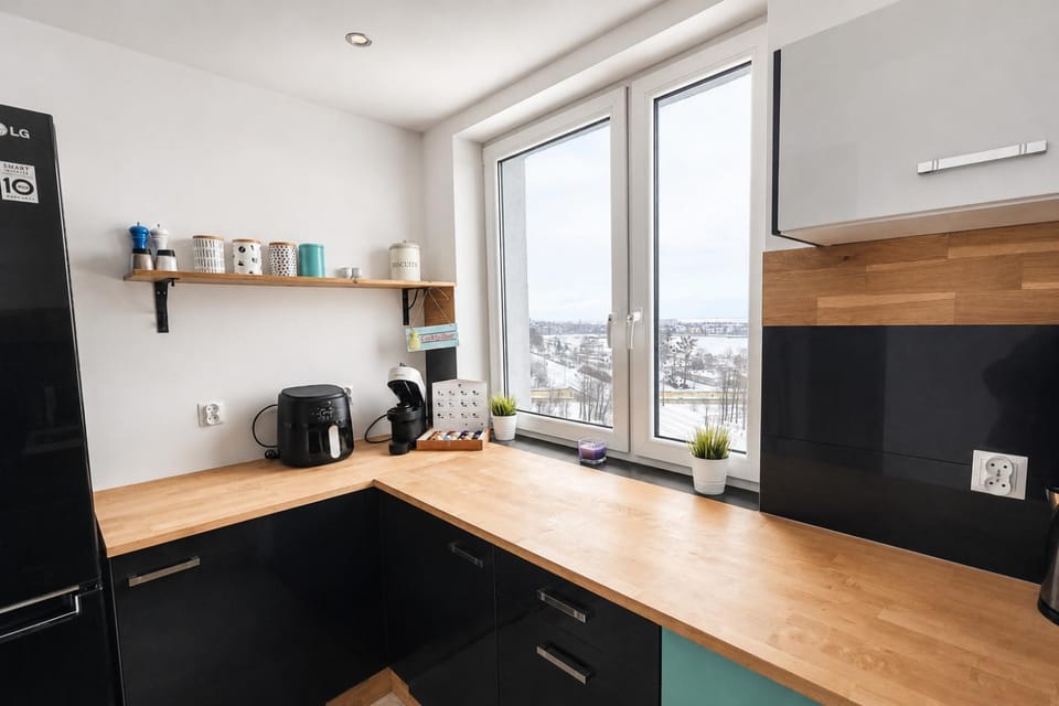 Sea view, kitchen