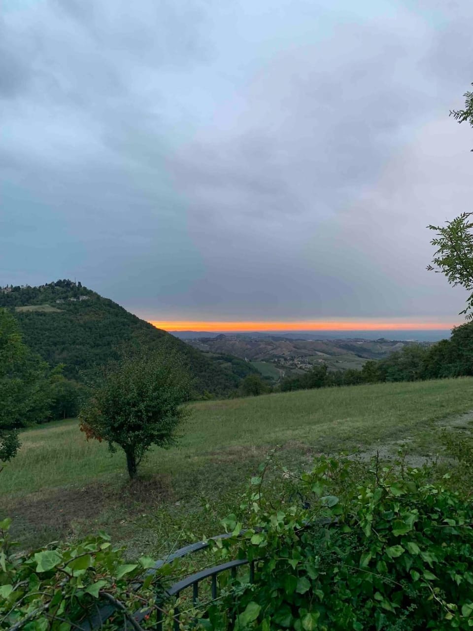Natural landscape, Mountain view, Sunset