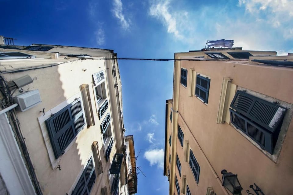 Corfu's new fortress cosy apartments Βlue Apartment in Corfu
