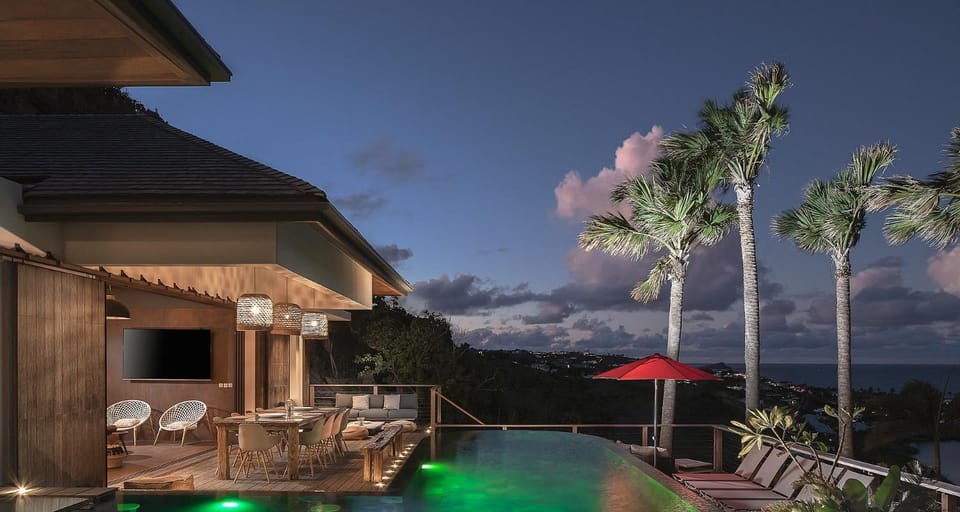 Smart Elegant Villa with Amazing Tropical Views Villa in Saint Barthélemy