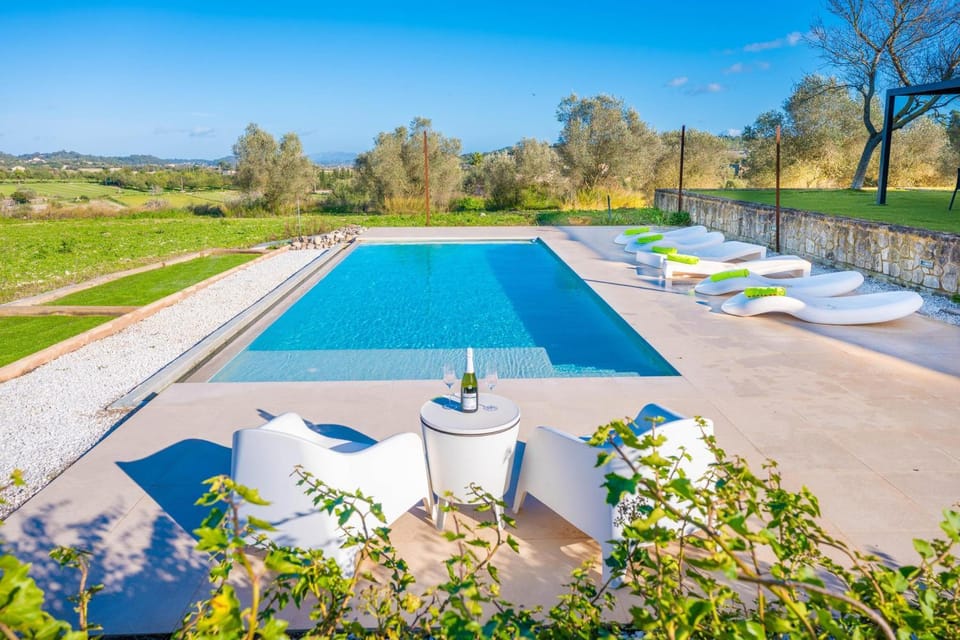 Garden, Swimming pool, sunbed