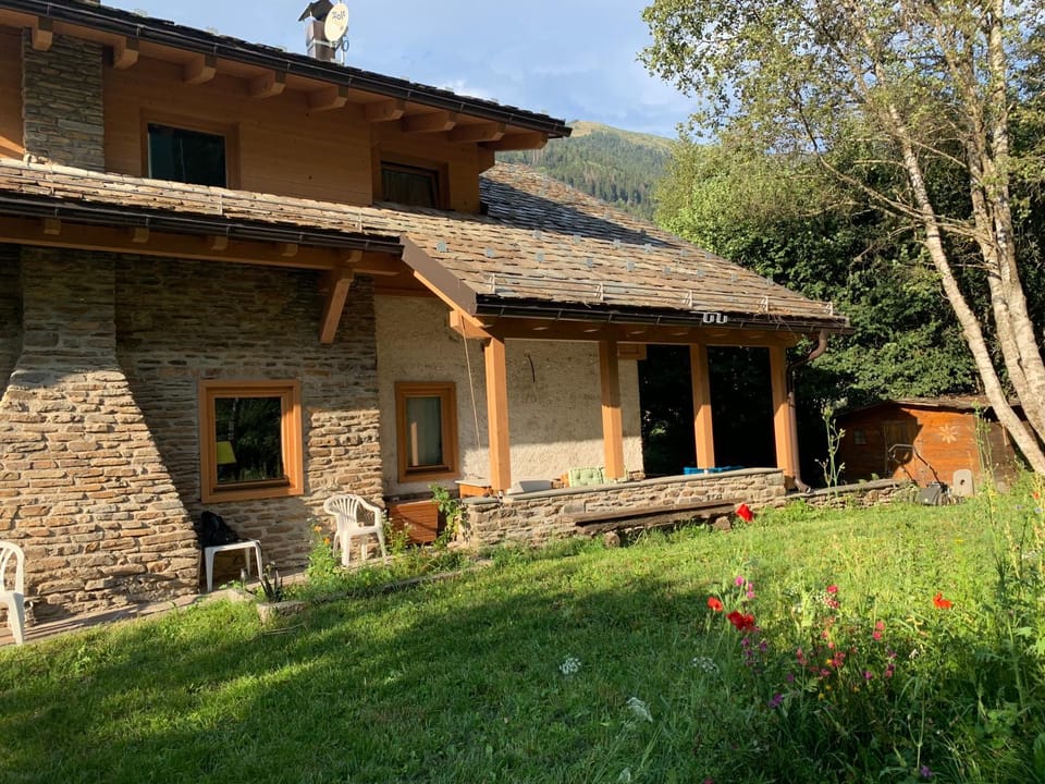 Property building, Garden view