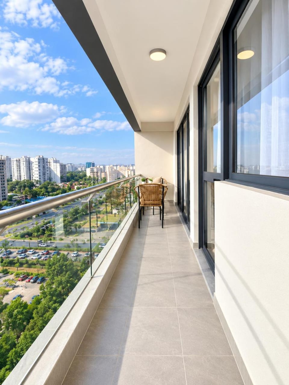 Patio, View (from property/room), Balcony/Terrace, City view, City view