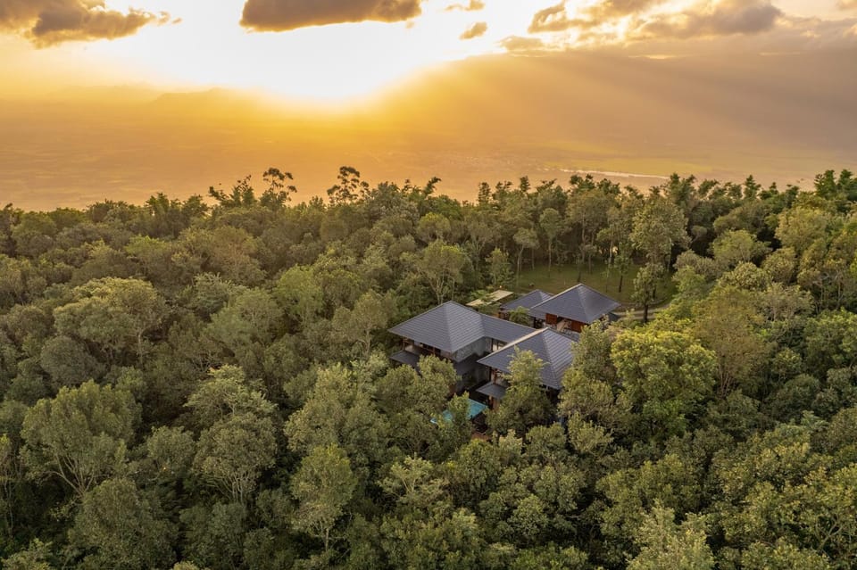 Natural landscape, Bird's eye view, Sunrise, Sunset