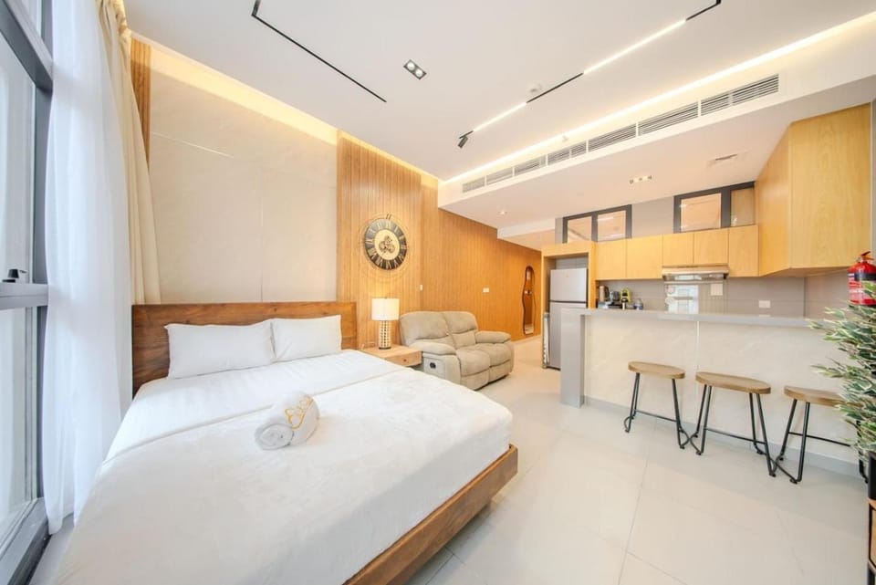 Apartment with 2 Double Beds in Alef Al Mamsha Sharjah - Sleeps 4 Apartment in Al Sharjah