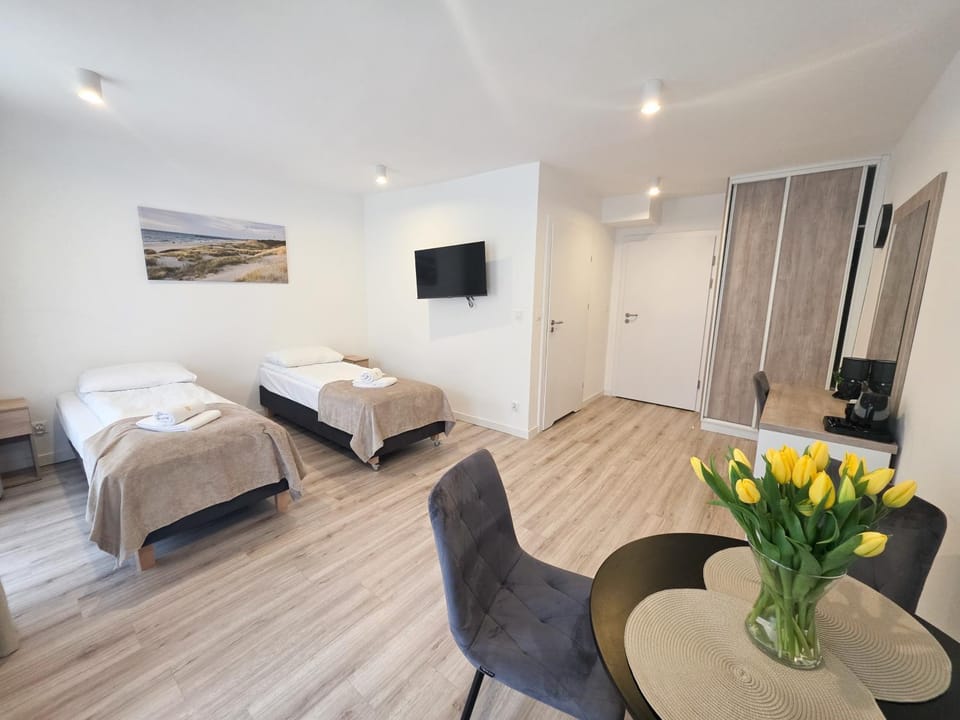 Bed, TV and multimedia