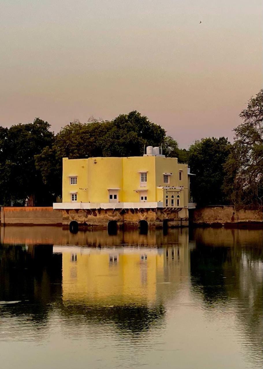 Property building, Day, Natural landscape, Lake view