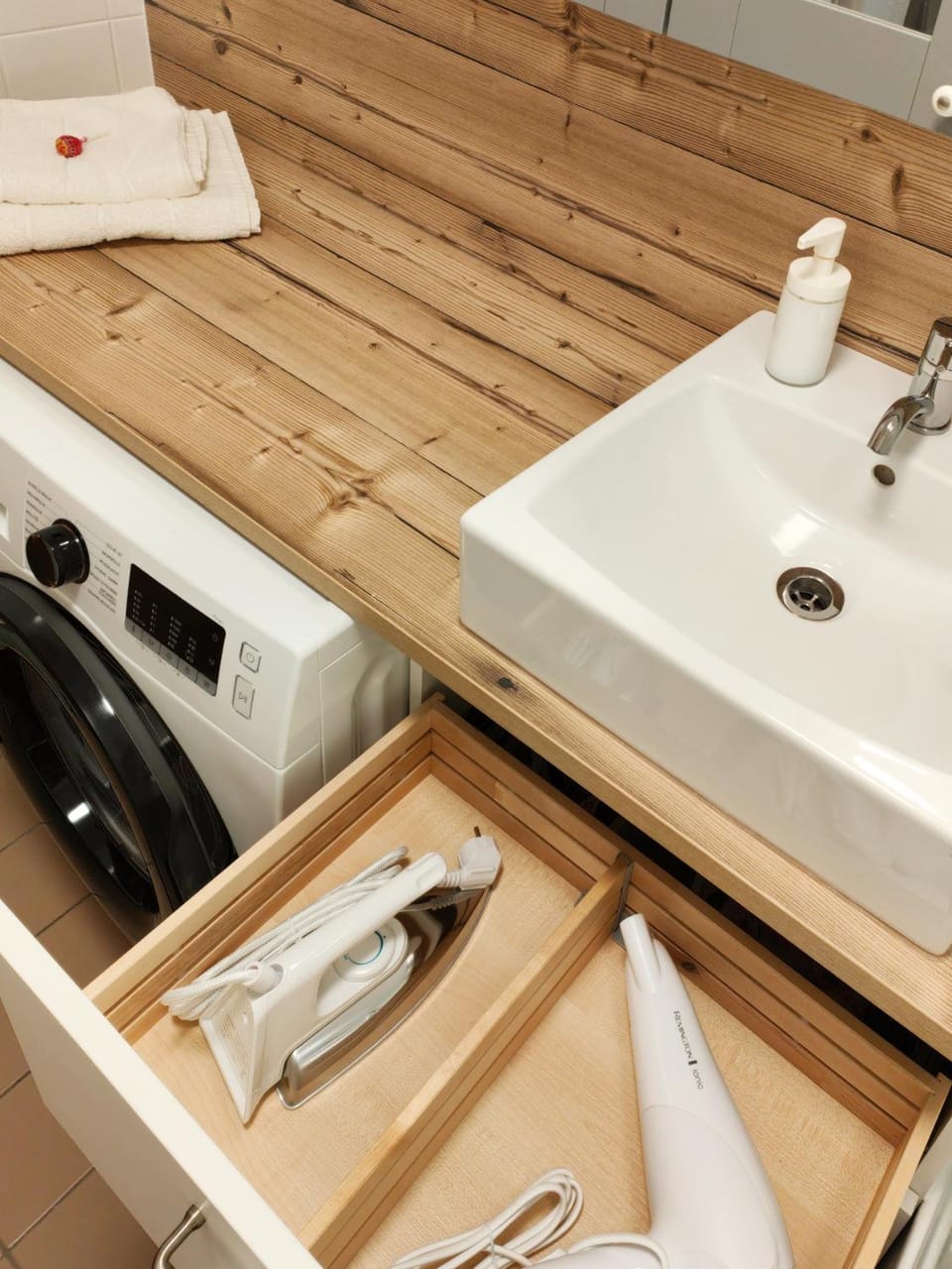Bathroom, laundry