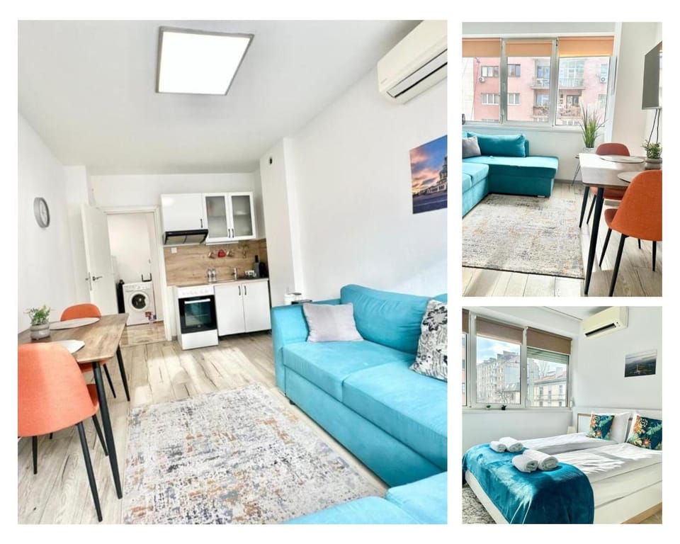 Bed, TV and multimedia, Seating area, kitchen