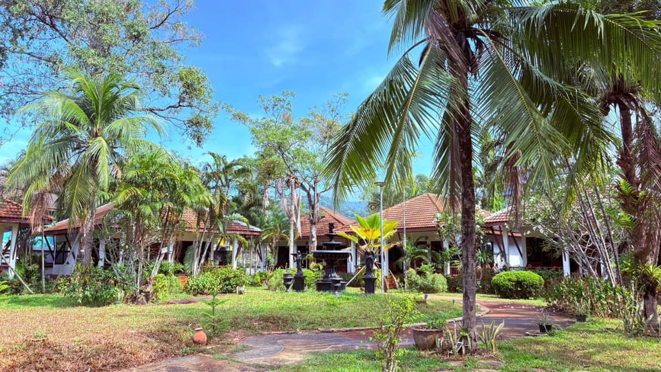 Property building, Natural landscape, Garden view