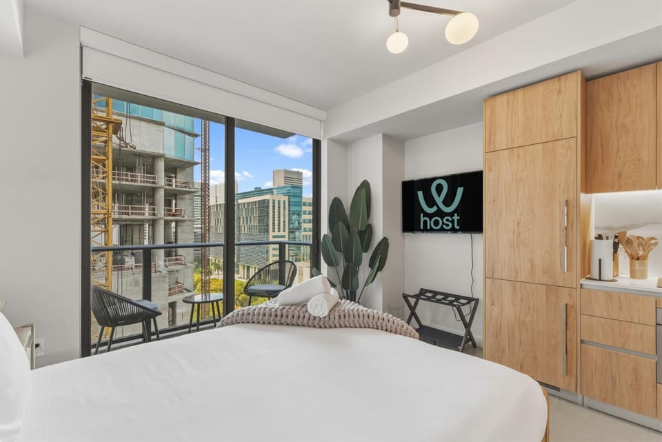 Bed, TV and multimedia