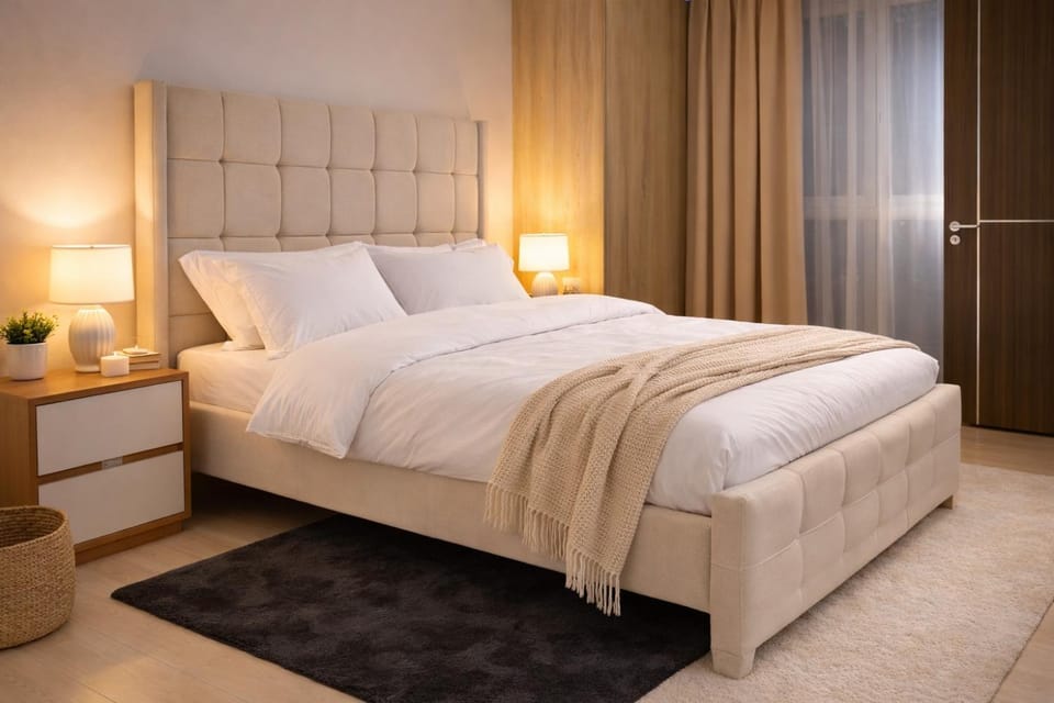Bed, Bedroom