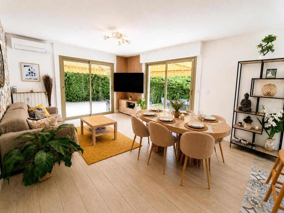 Havre de paix à Nice Cimiez -T4 en rez-de-jardin Apartment in Nice