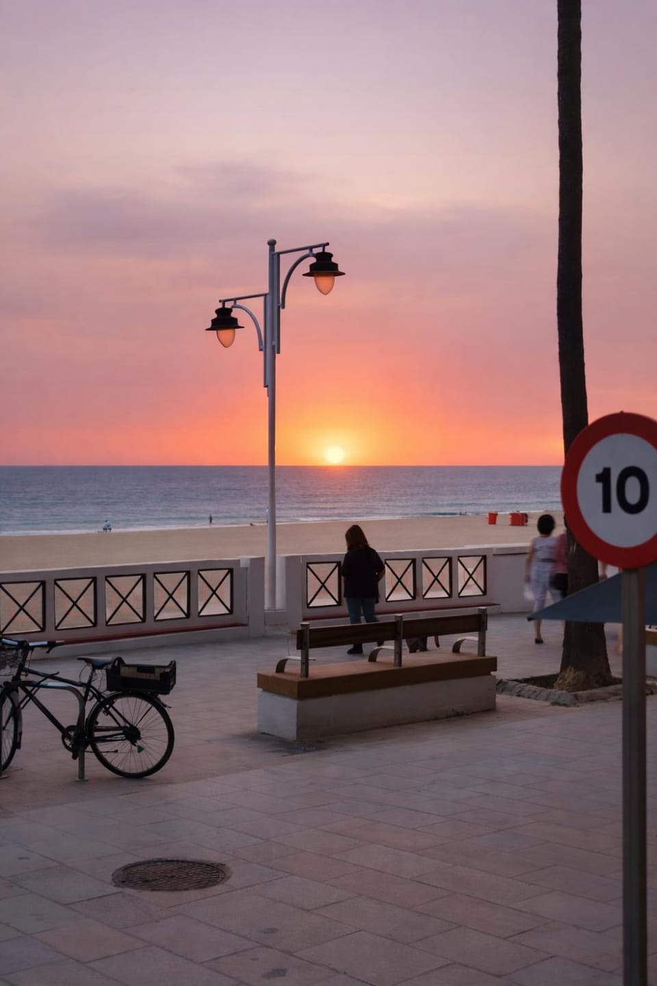 Beach, Sunset