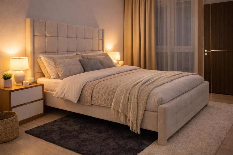 Bed, Bedroom