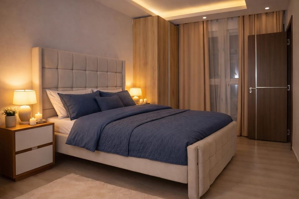 Bed, Bedroom
