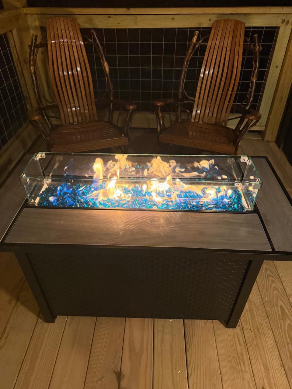 Seating area, On site, fireplace