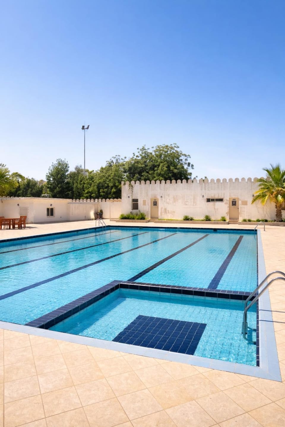 Pool view, Swimming pool