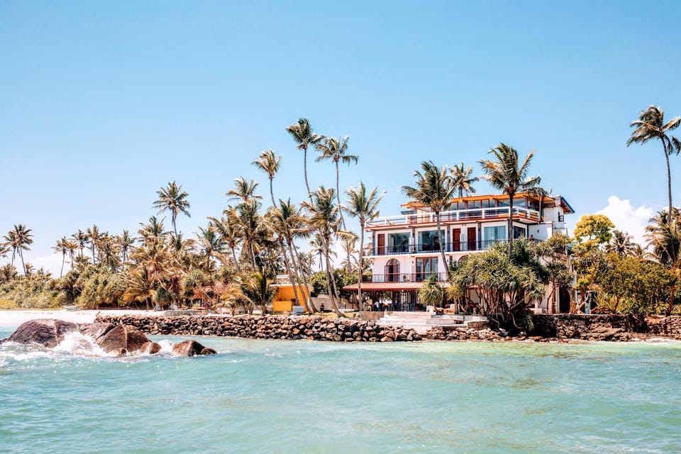 Property building, Natural landscape, Bird's eye view, Beach
