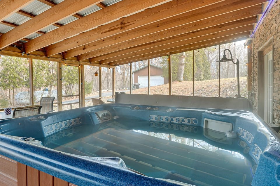 Hike, Fish & Boat Nearby! Bloomington Family Cabin Cabin in Indiana