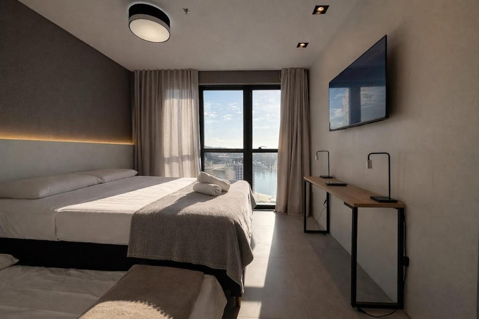 Vista Mar, Suíte Moderna para até 3 Pessoas Apartment in Itapema