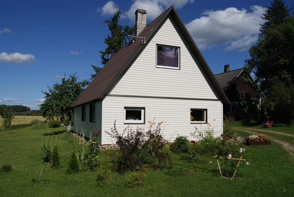 Property building, Facade/entrance, Bird's eye view, Summer, Garden, On site