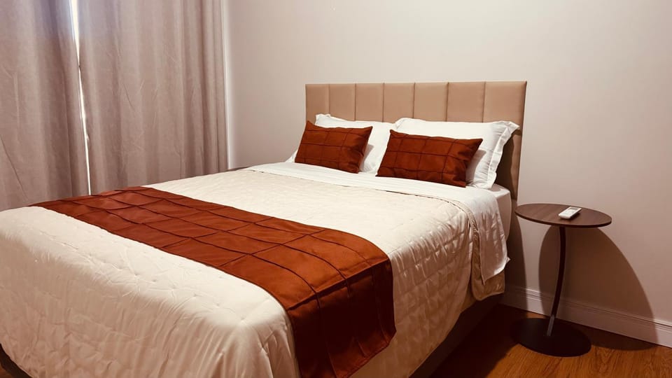 Apartamento com ar condicionado e lava e seca Apartment in Cascavel