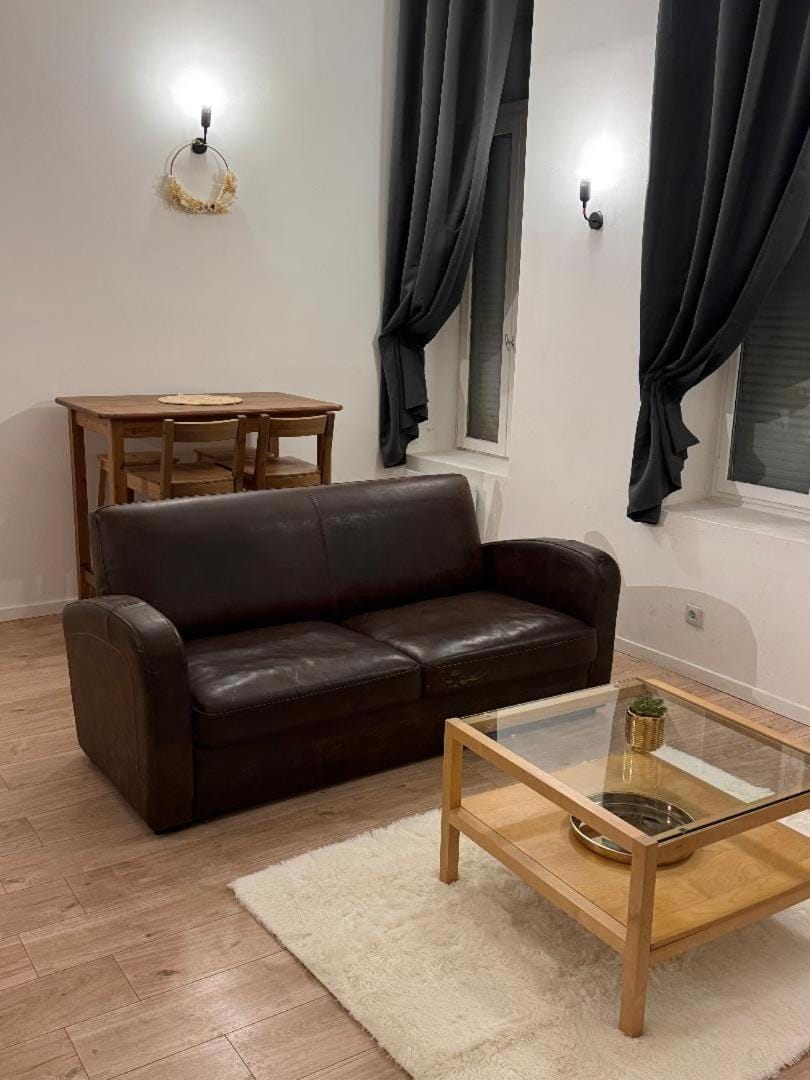 Appartement terrasse WIFI 4 pers fac de droit Lille Moulins Apartment in Lille
