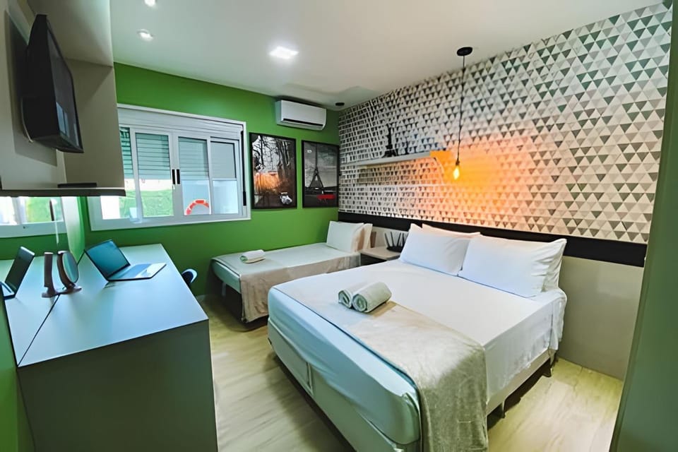 Casa piscina. Paraguai, iItaipu e Templobudista. Apartment in Foz do Iguaçu
