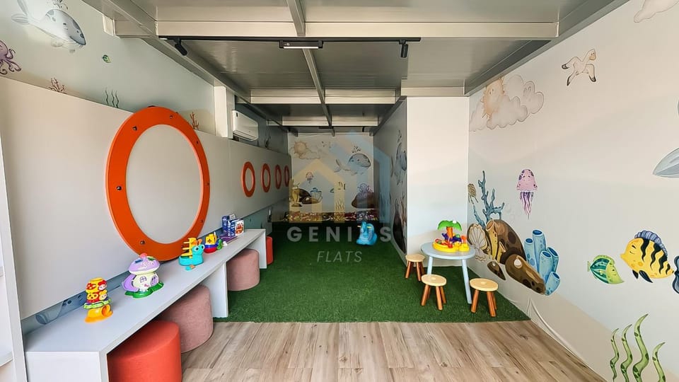 Kids's club, young children, older children