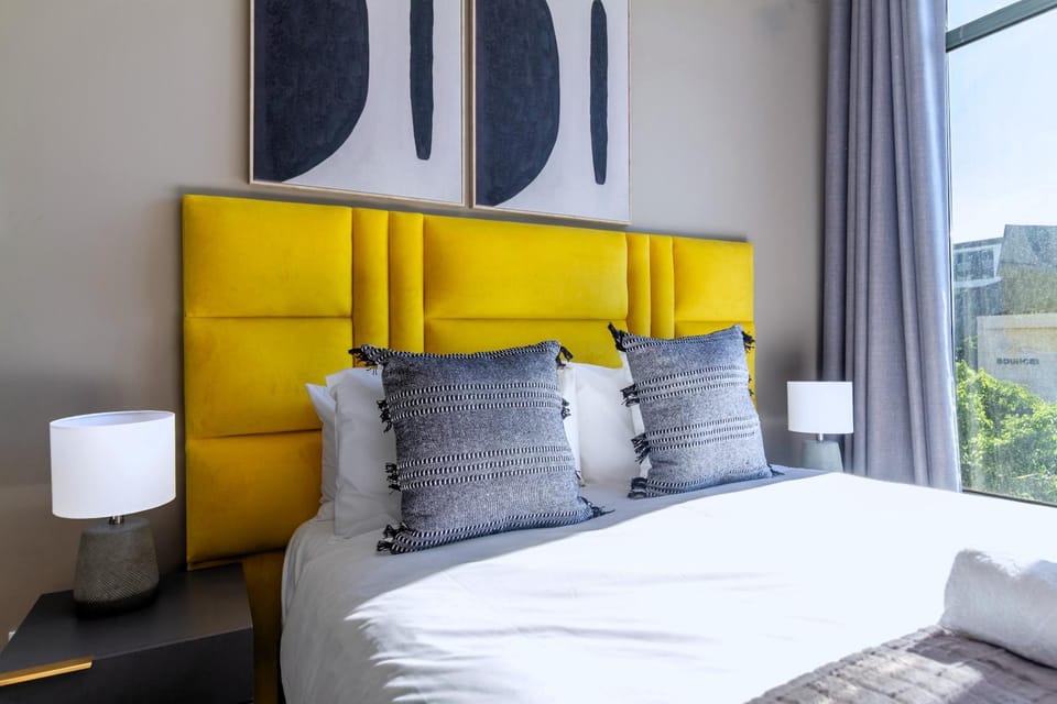 #AlimamaSpaces Chelsea's Menlyn Maine Apartment in Pretoria