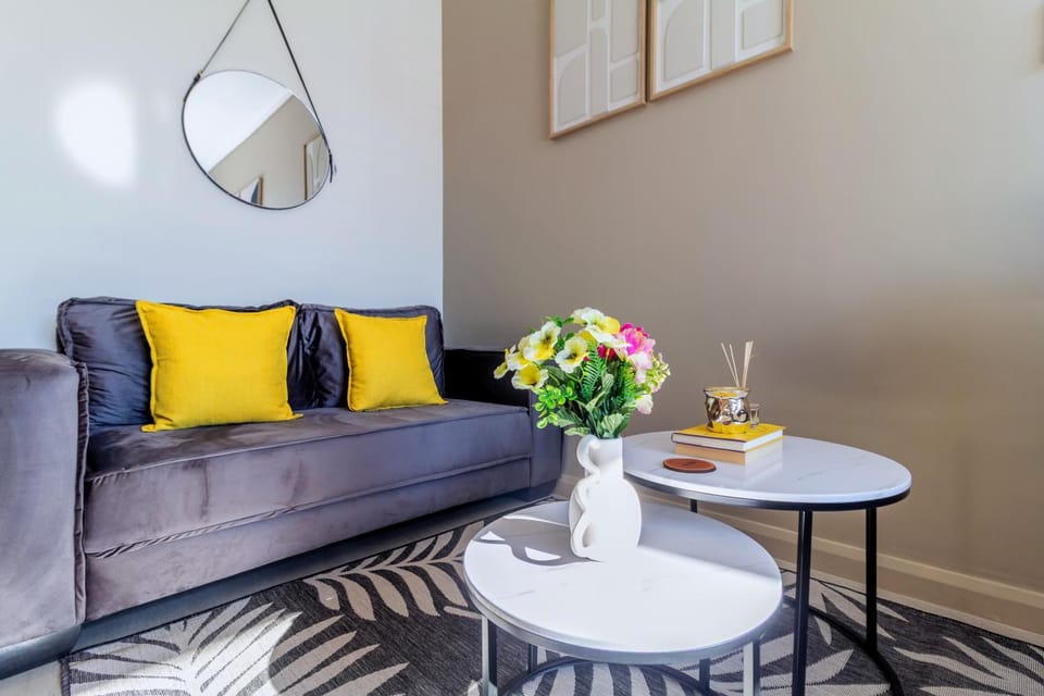 #AlimamaSpaces Chelsea's Menlyn Maine Apartment in Pretoria