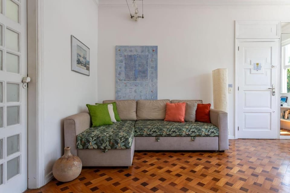 Apartamento na Urca frente ao Mar Apartment in Rio de Janeiro