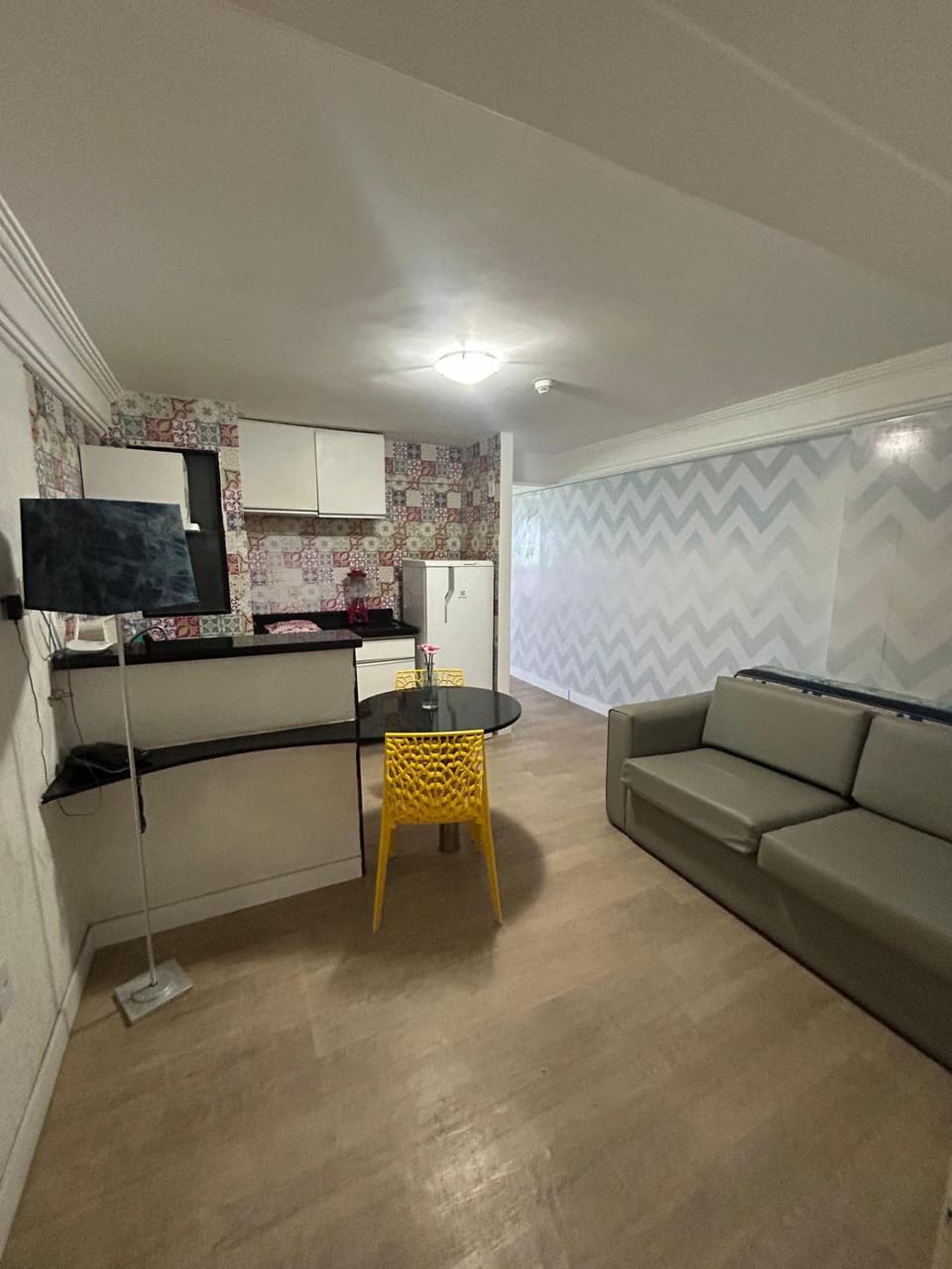 Kitchen or kitchenette, Living room