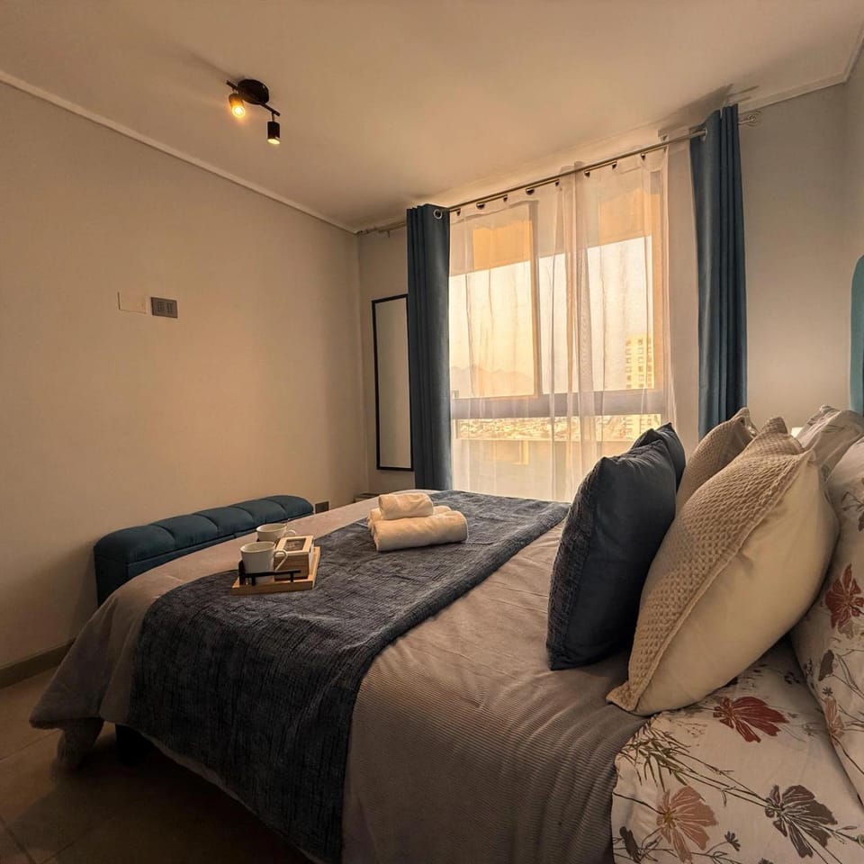 Departamento cercano Clínica Davila y Mall Plaza Vespucio Apartment in Santiago