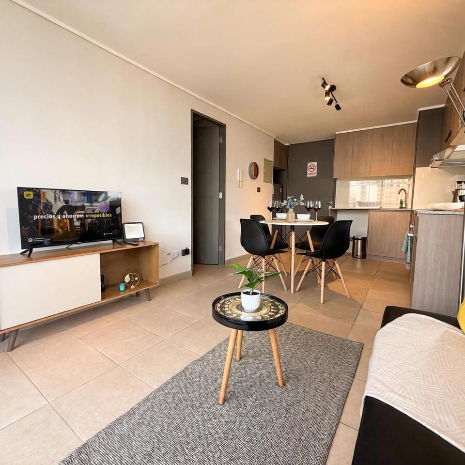 Departamento cercano Clínica Davila y Mall Plaza Vespucio Apartment in Santiago