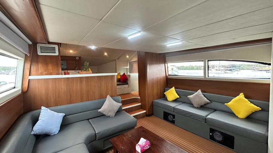 La Merry Yacht cruise Docked boat in Denpasar