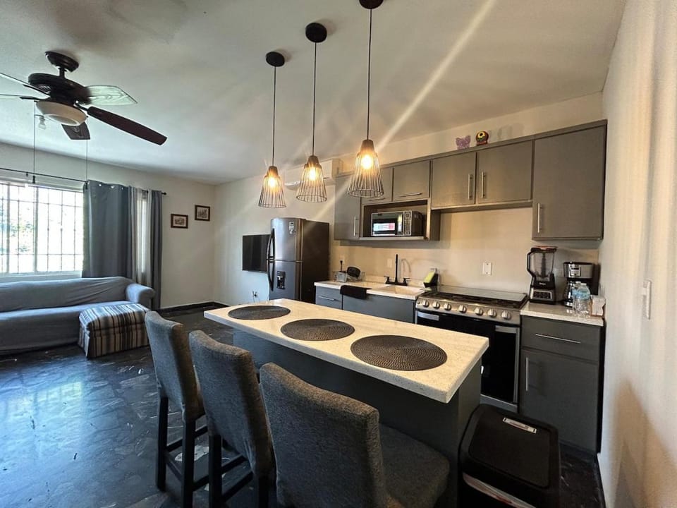 New studio 10 min BBVA Stadium Wifi & Coffee Apartment in Monterrey